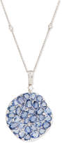 Thumbnail for your product : Rina Limor Fine Jewelry Signature Slice-Cut Sapphire & Diamond Pendant Necklace