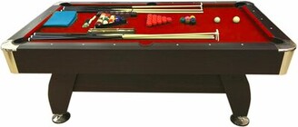 8 Feet Billiard Pool Table Full Accessories Game Bellagio Blue 8FT with Benches 