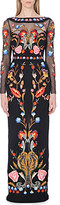 Thumbnail for your product : Temperley London Embroidered floor-length gown