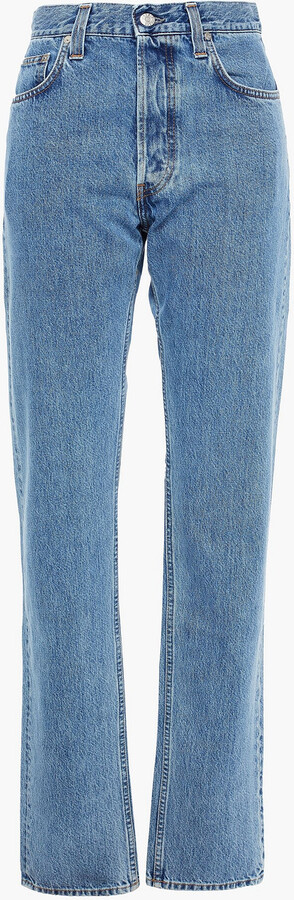 Helmut Lang High-rise straight-leg jeans - ShopStyle