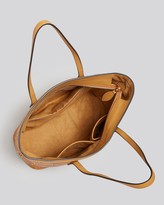 Thumbnail for your product : MCM Tote - Gold Tone-Stud Visetos Shopper