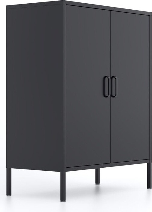 IGEMAN Metal Storage Locker Adjustable Shelves Free Standing