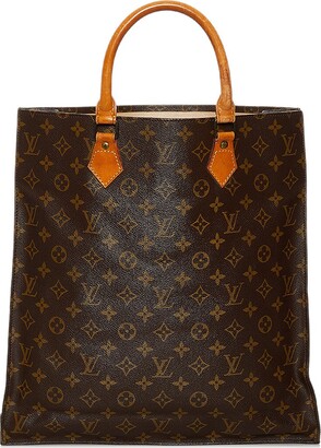 Pre-owned Louis Vuitton Mocha Epi Leather Sac Plat Pm Bag In Brown