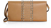 Thumbnail for your product : Gucci Broadway Leather Evening Clutch with Stud Detail