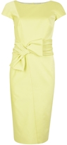 Thumbnail for your product : Paule Ka Lime grosgrain dress