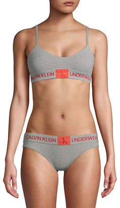 Calvin Klein Underwear Monogram Triangle Bralette