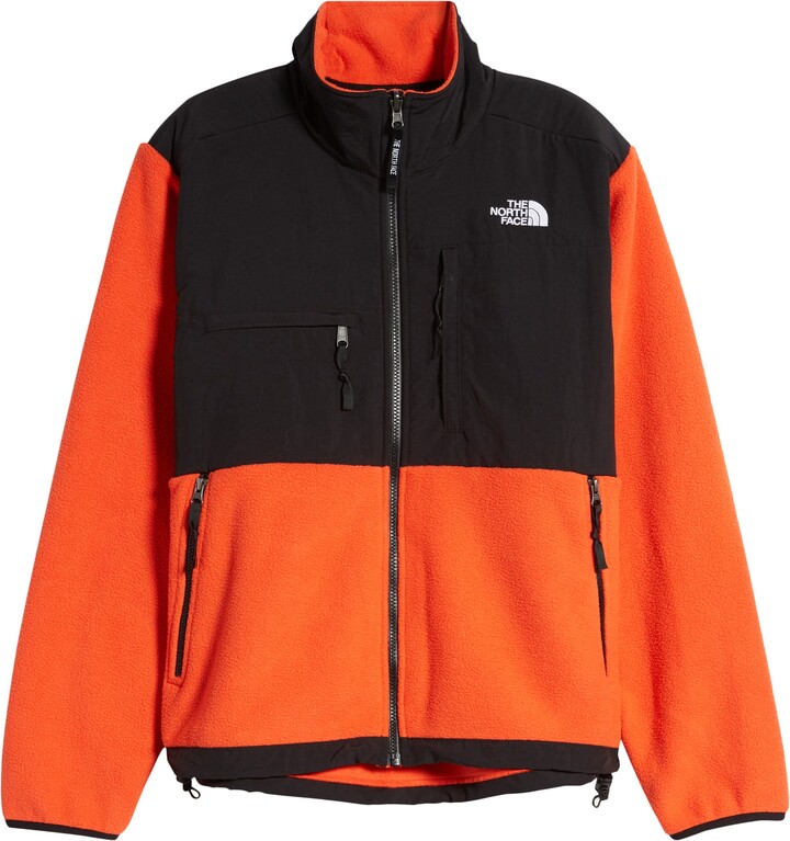 the north face orange jacket