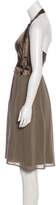 Thumbnail for your product : Burberry Silk Halter Dress w/ Tags