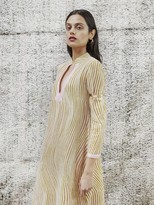 Thumbnail for your product : Le Sirenuse Positano Malika Wind Cotton Voile Midi Dress
