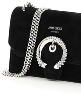 Thumbnail for your product : Jimmy Choo MINI PARIS MINI BAG CRYSTAL BUCKLE OS Black Leather