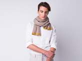 Thumbnail for your product : Cashmerism Hint of Mustard Cable Knitted Scarf
