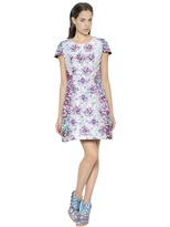 Thumbnail for your product : Mary Katrantzou Floral Printed Techno Duchesse Dress