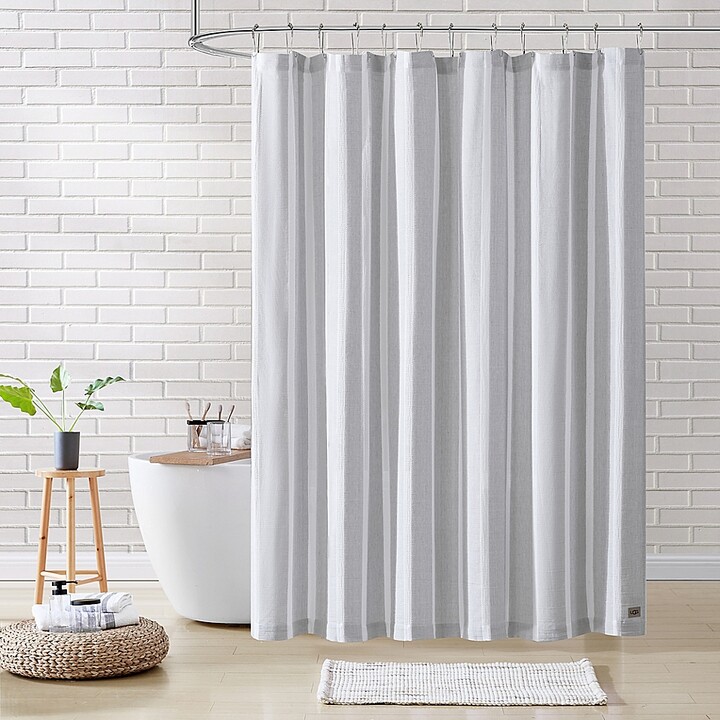 Cotton Stripe Shower Curtain The, Ugg Shower Curtain 72 X 84