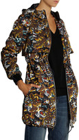 Thumbnail for your product : Kenzo Tiger jungle-print cotton-blend twill parka