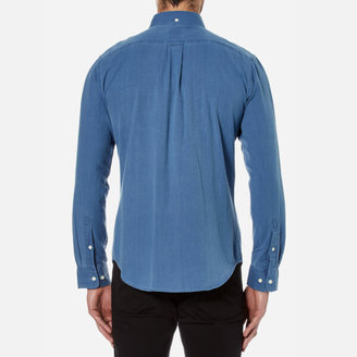 Gant Men's Indigo Oxford Long Sleeve Shirt