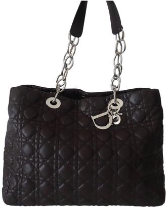 Christian Dior Soft Shopping leather handbag