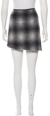 Derek Lam 10 Crosby Textured Mini Skirt