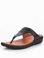 Thumbnail for your product : FitFlop Banda II Toe Thong Sandal - Black