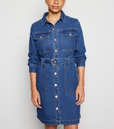 new look denim dress sale