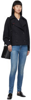 Thumbnail for your product : Rag & Bone Navy Ardeana Cropped Jacket