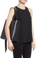 Thumbnail for your product : Calvin Klein Medium Calfskin Leather Bucket Bag with Removable Pouch