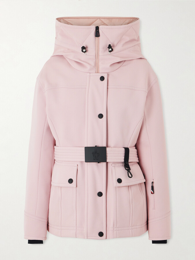 MONCLER GRENOBLE Isle Stretch-twill Down Ski Jacket - Pink