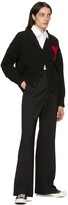 Thumbnail for your product : Ami Alexandre Mattiussi Black Wool Trousers