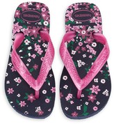 Thumbnail for your product : Havaianas Little Girl's Floral Flip Flops