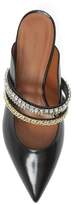 Thumbnail for your product : Self-Portrait Carly Crystal Embellished Mule
