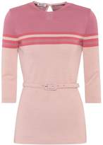 Thumbnail for your product : Miu Miu Wool-blend sweater