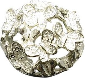 Etsy Extravagant Sterling Silver Ring Butterflies Solid Hallmarked 925 Nickel Free