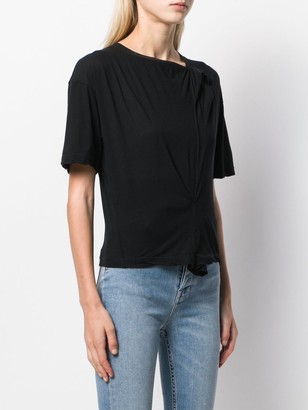 Unravel Project Draped Style T-Shirt