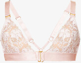 Thumbnail for your product : Bordelle Vita floral-embroidered stretch-woven triangle bra