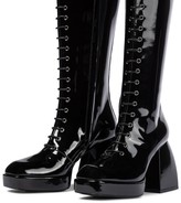 Thumbnail for your product : Nodaleto Bulla Ward patent leather knee-high boots