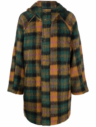 ANDERSSON BELL Checked Short Coat - ShopStyle
