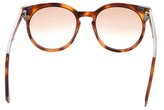 Thumbnail for your product : Fendi Tortoiseshell Round Sunglasses