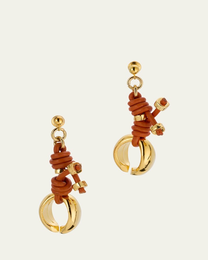 TOHUM Design Mali Leather Earrings I