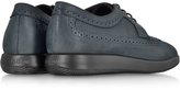 Thumbnail for your product : Hogan Dress X Blue Leather Men's Derby Shoe