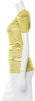 Thumbnail for your product : Missoni Short Sleeve Scoop Neck