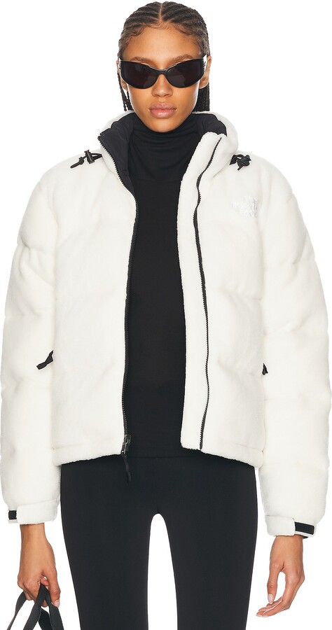The North Face Polar Nuptse Reversible Jacket in White