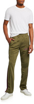 Thumbnail for your product : Palm Angels Men's Solid Jersey Track Pants with Logo