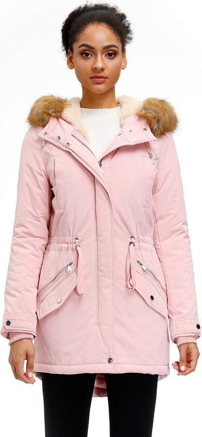 waterproof fur lined coat