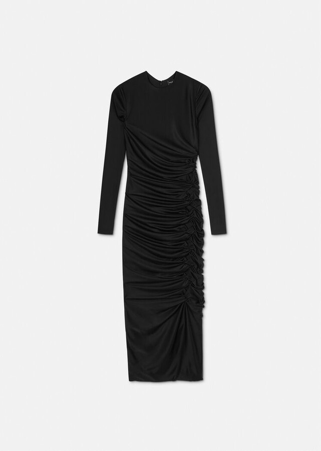 Versace Knotted Midi Dress - ShopStyle