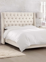 Thumbnail for your product : Skyline Furniture Nail Button Tufted Wingback Bed