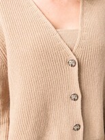 Thumbnail for your product : Antonella Rizza Ribbed-Knit Cashmere Cardigan