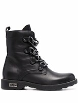 Thumbnail for your product : Cult Leather Chain-Trim Ankle Boots