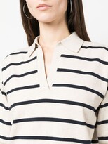 Thumbnail for your product : Tommy Hilfiger V-neck striped jumper
