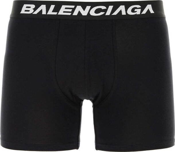 Balenciaga Micro Tartan-Print Boxer Shorts - ShopStyle