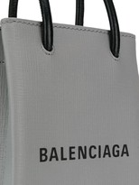 Thumbnail for your product : Balenciaga Shopping phone bag on strap