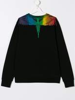 Thumbnail for your product : Marcelo Burlon County of Milan Kids TEEN wing print sweatshirt